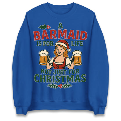 Barmaid Xmas Jumper