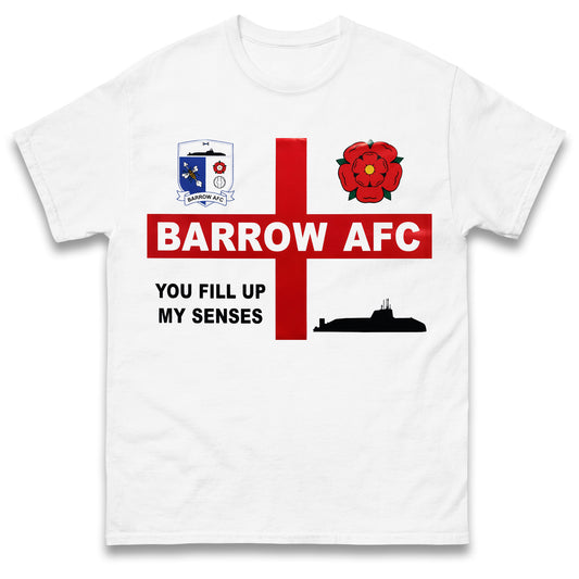 Barrow England World Cup Flag Football Shirt
