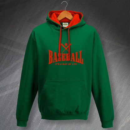 Baseball It's a Way of Life Hoodie