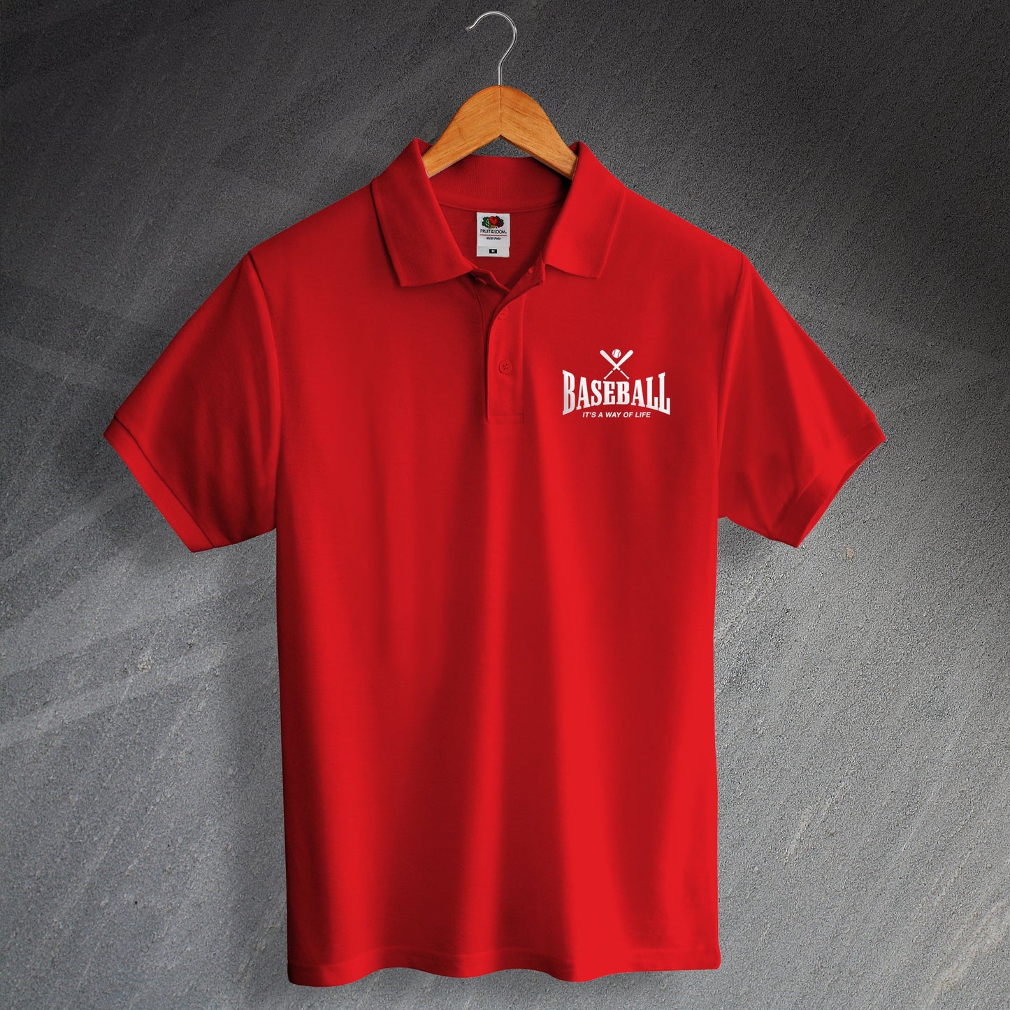 Baseball It's a Way of Life Polo Shirt