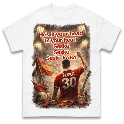 He's in Your Head in Your Head Sesko Sesko Sesko ko ko T Shirt