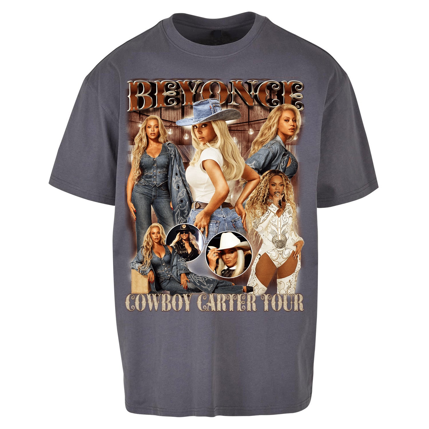 Beyonce Baggy T Shirt Oversized Shop for Cowboy Carter Clothing
