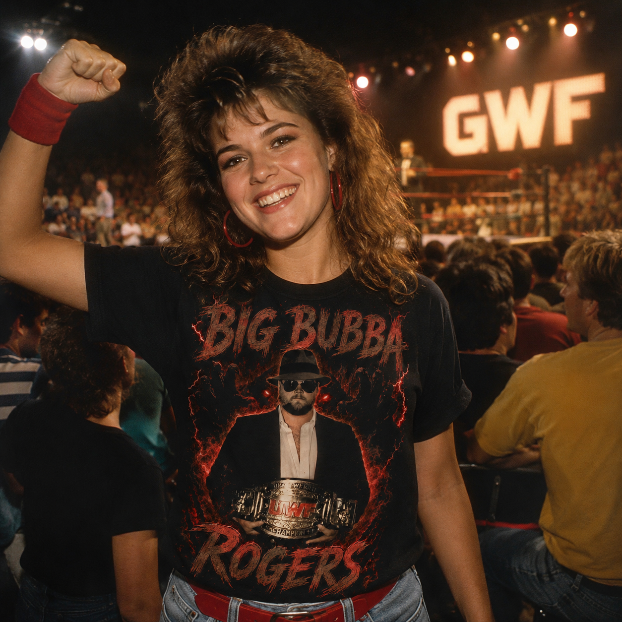 Big Bubba Rogers Big Boss Man Ray Traylor Pro Wrestling T Shirt