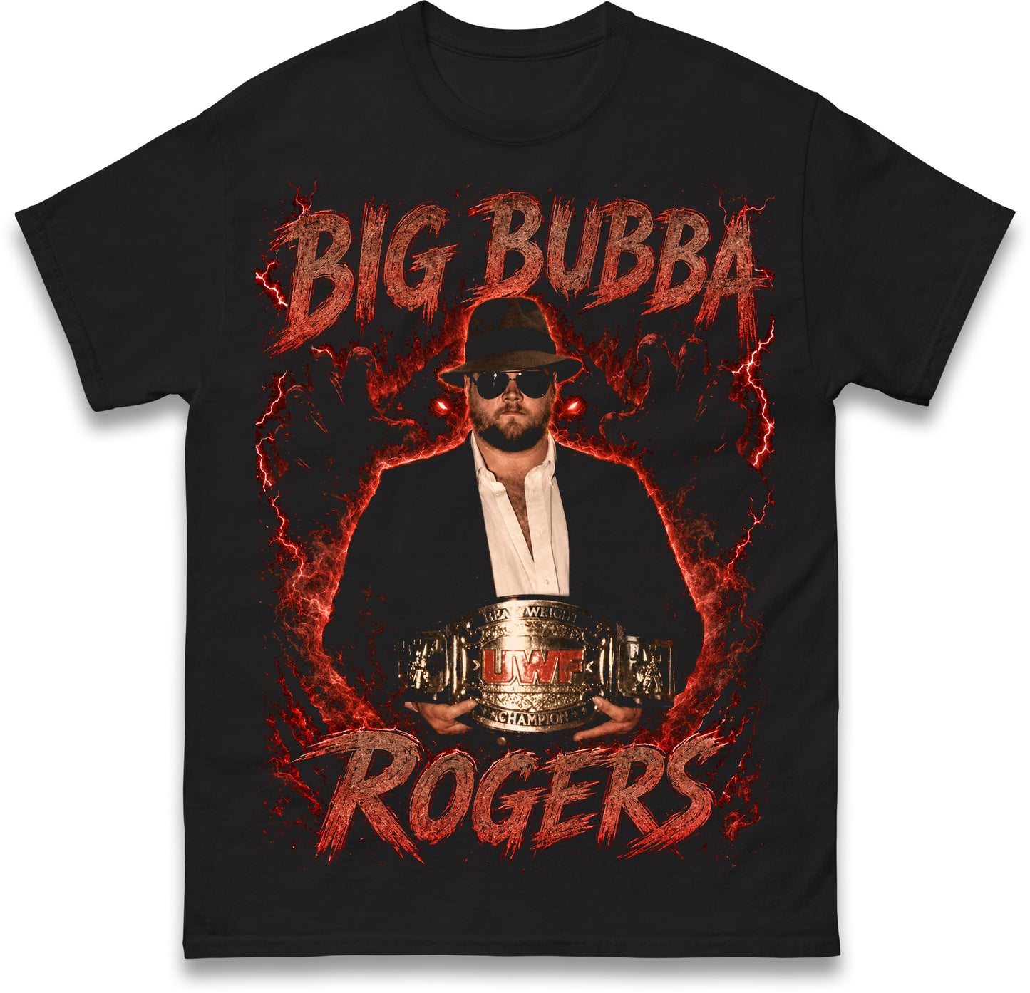 Big Bubba Rogers Big Boss Man Ray Traylor Pro Wrestling T Shirt