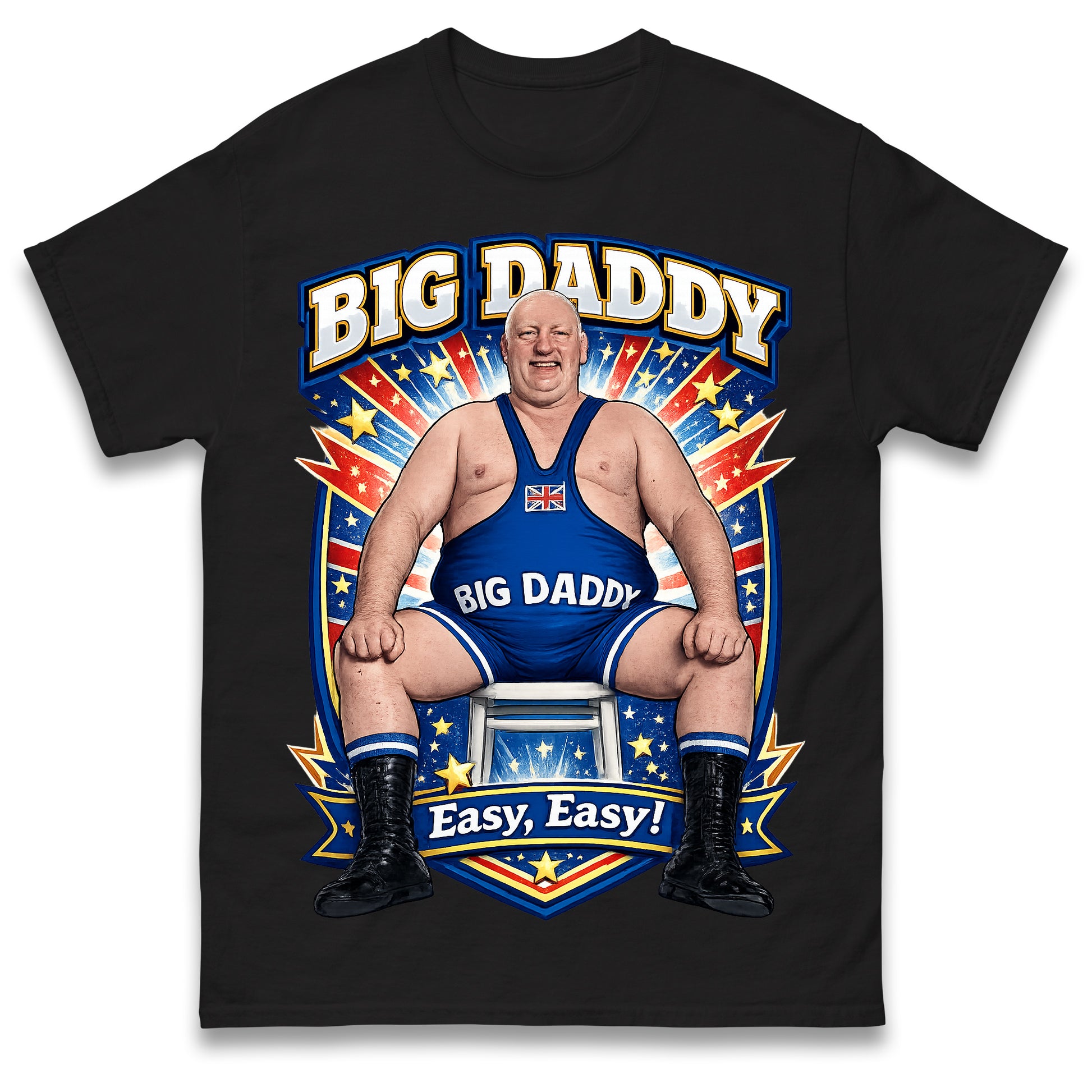 Big Daddy UK Wrestling T Shirt