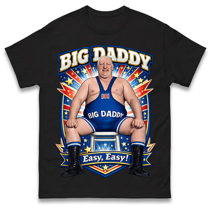 Big Daddy UK Wrestling T Shirt