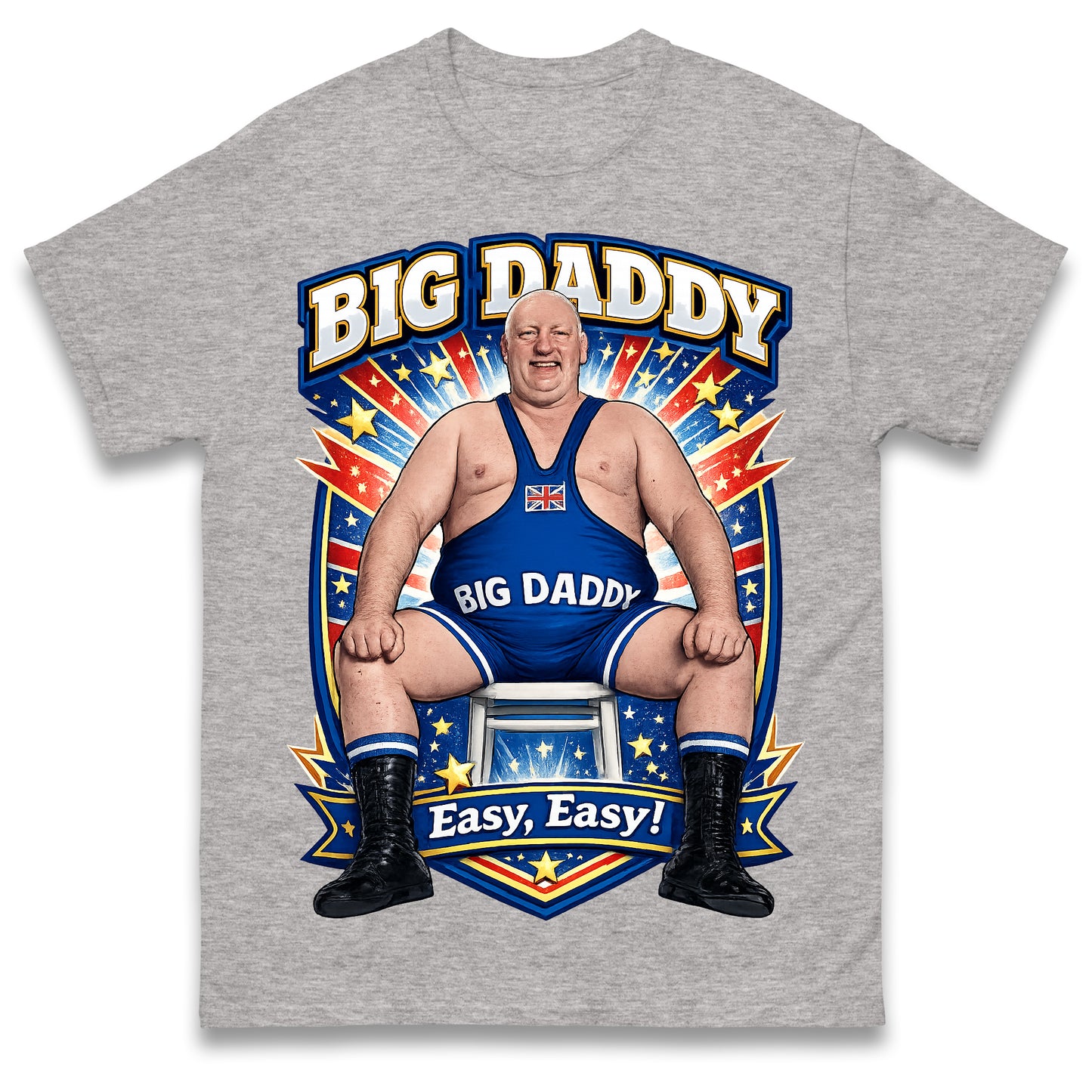 Big Daddy UK Wrestling T Shirt
