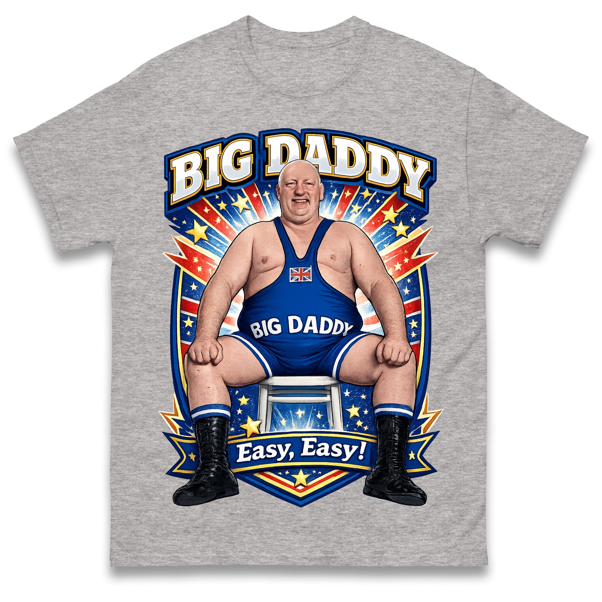 Big Daddy UK Wrestling T Shirt
