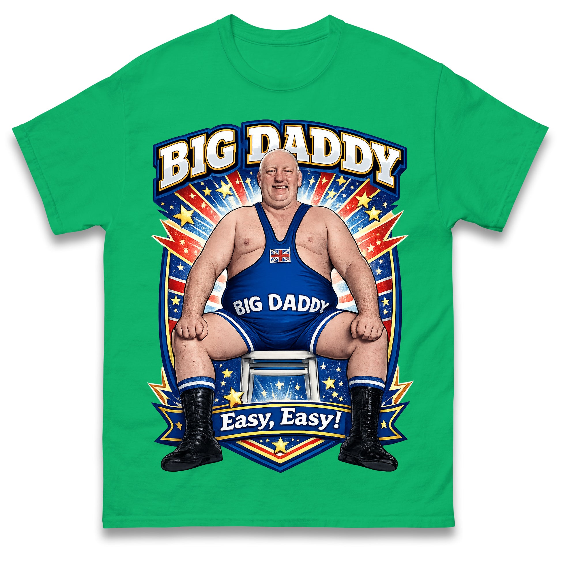 Big Daddy UK Wrestling T Shirt