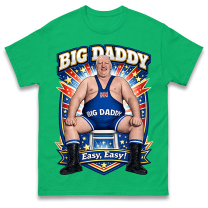 Big Daddy UK Wrestling T Shirt