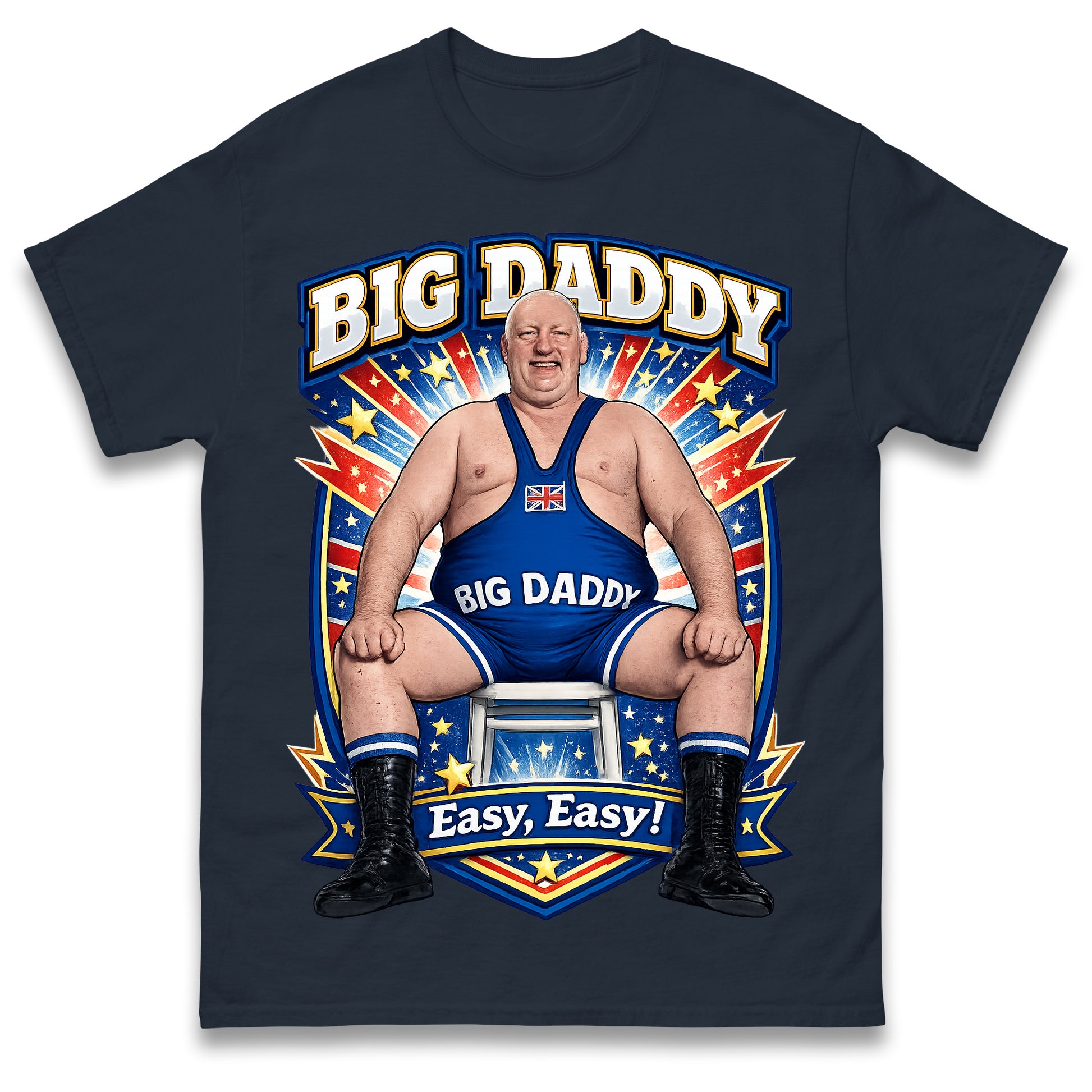 Big Daddy UK Wrestling T Shirt