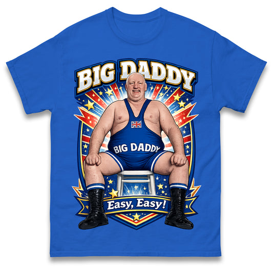 Big Daddy UK Wrestling T Shirt