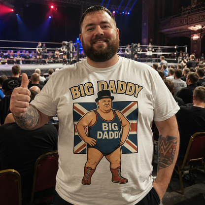 Big Daddy Wrestler T Shirt