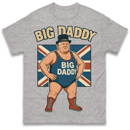 Big Daddy Wrestler T Shirt