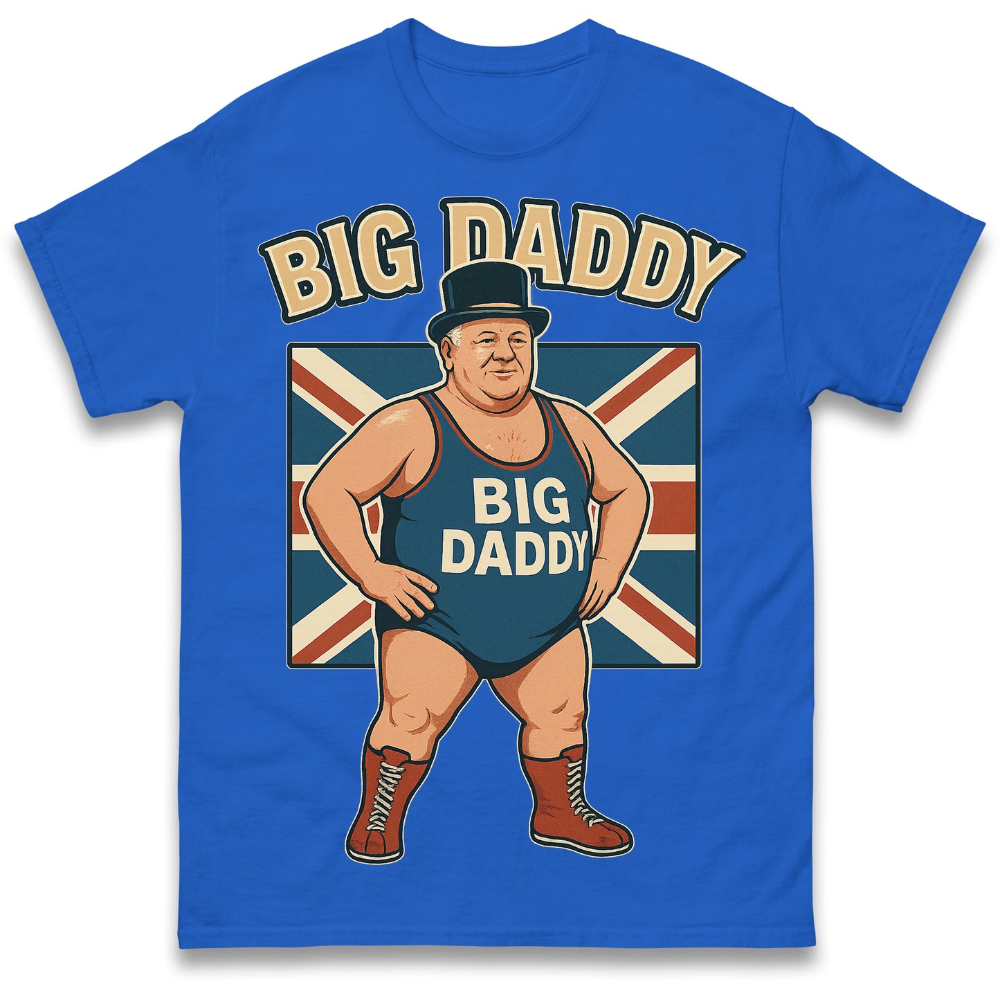 Big Daddy Wrestler T Shirt