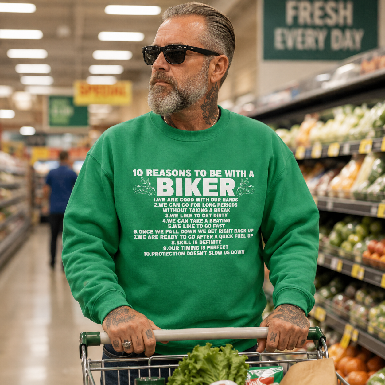 Biker Sweatshirts UK