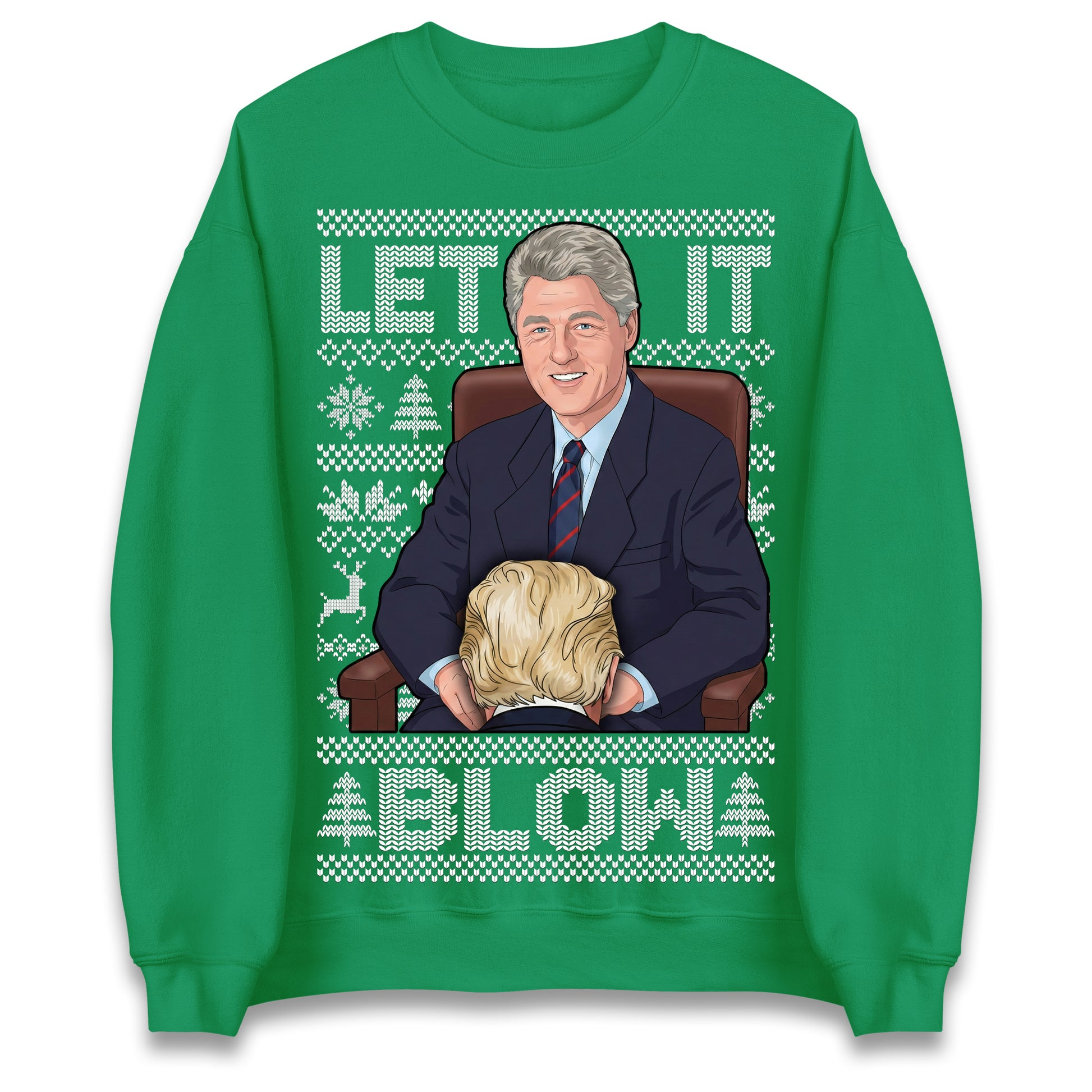 Bill Clinton Christmas Jumper