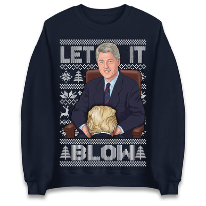 Bill Clinton Christmas Jumper