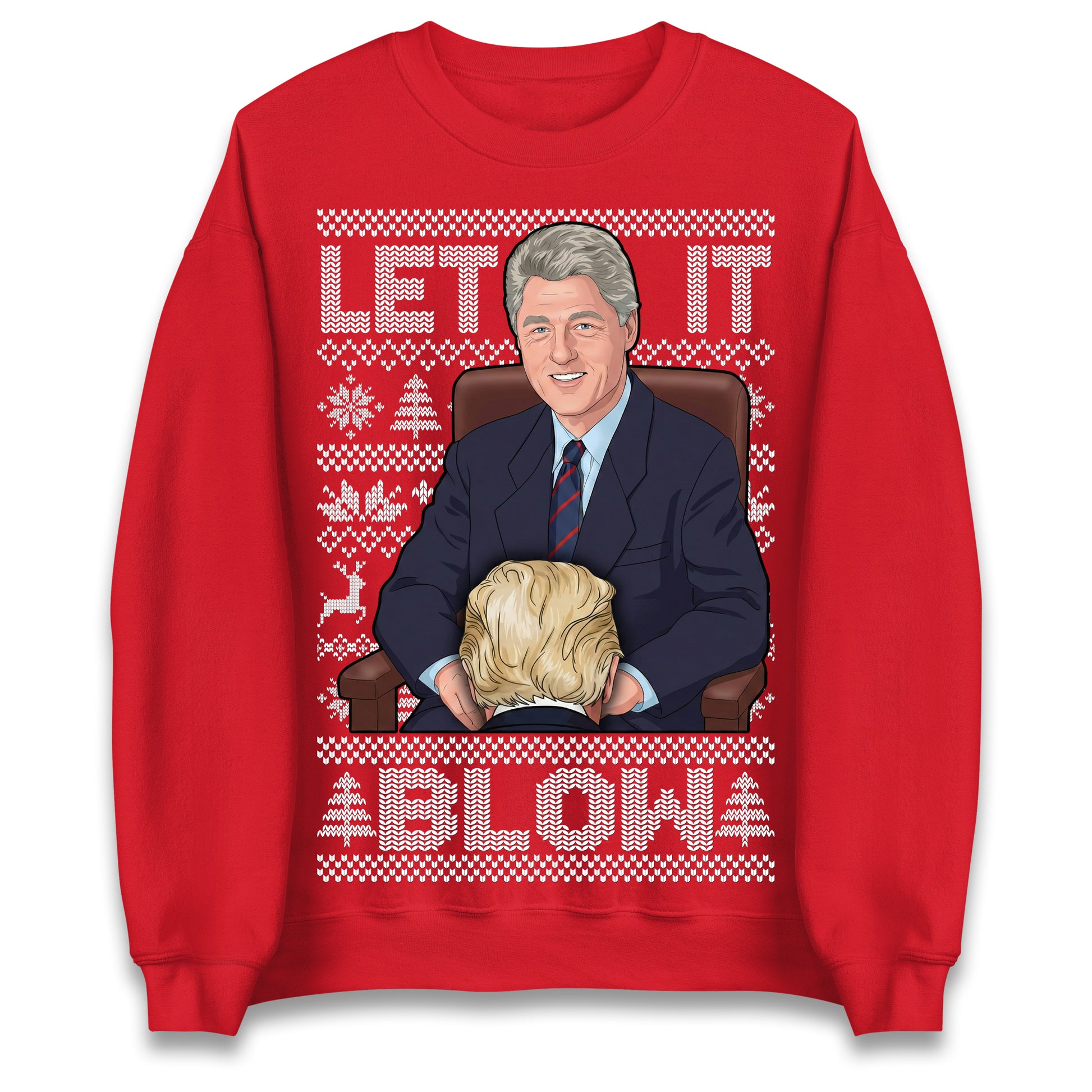 Bill Clinton Christmas Jumper
