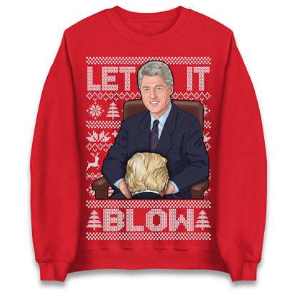 Bill Clinton Christmas Jumper