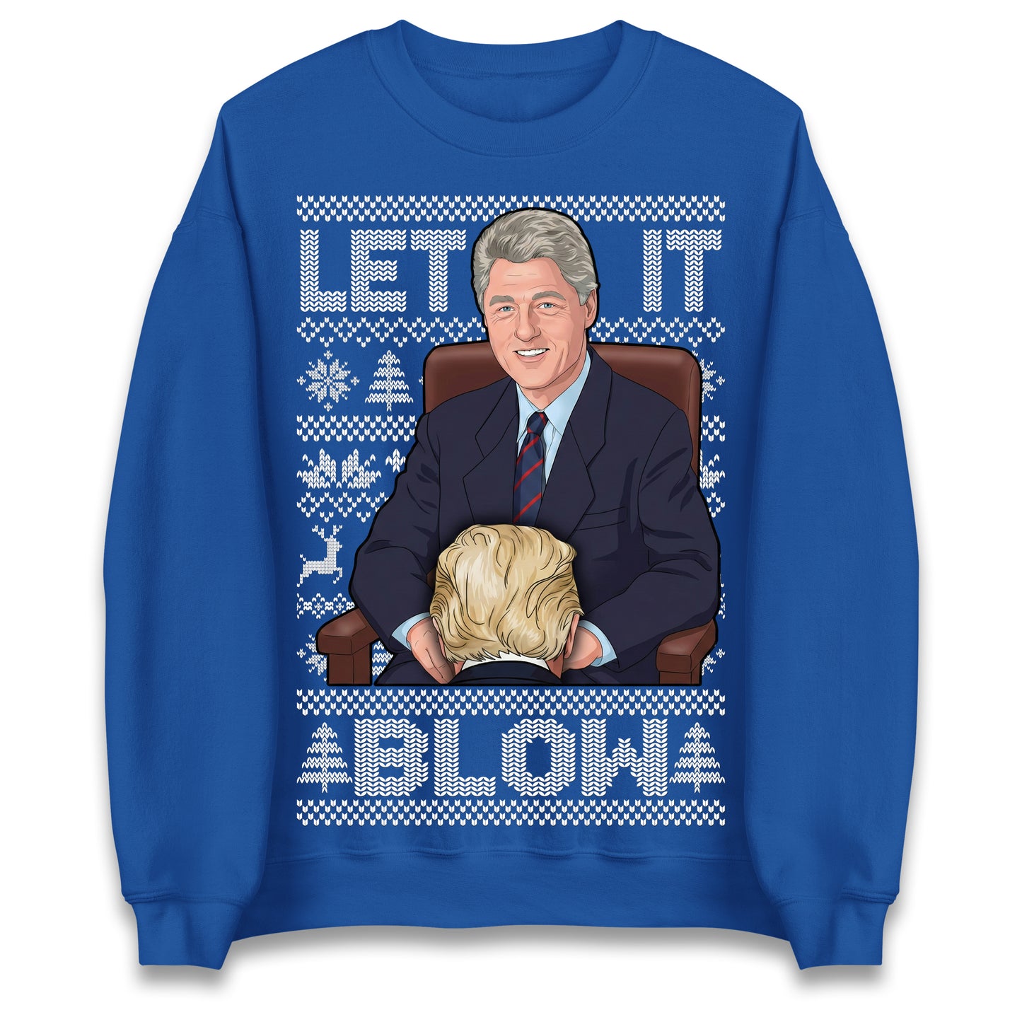 Bill Clinton Christmas Jumper