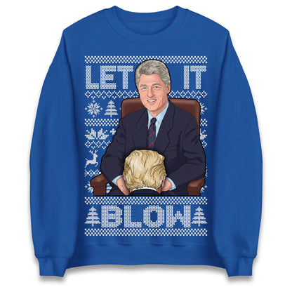 Bill Clinton Christmas Jumper