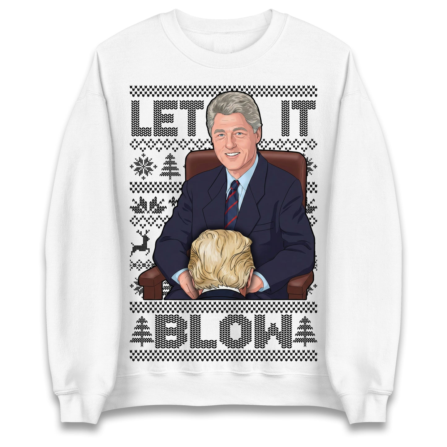 Bill Clinton Christmas Jumper