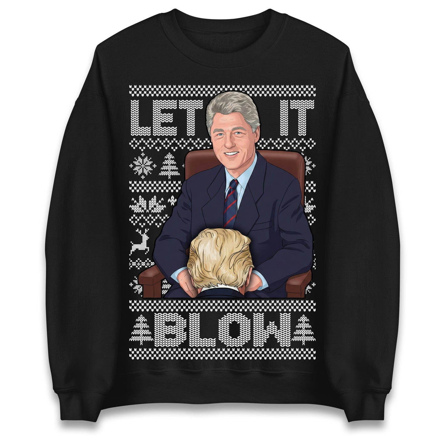 Bill Clinton Christmas Jumper