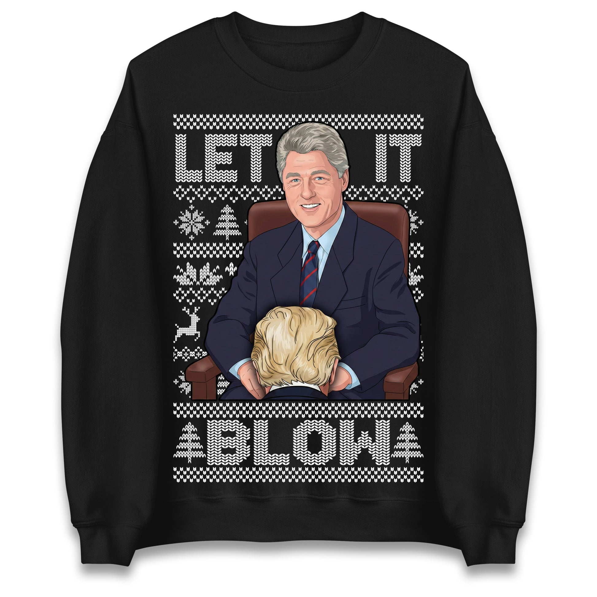Bill Clinton Christmas Jumper