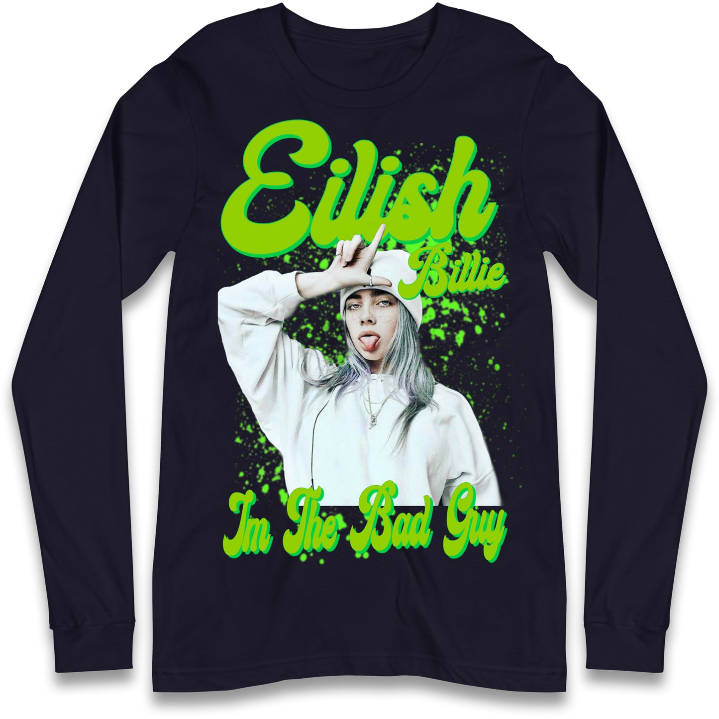 Billie Eilish Long Sleeve Jersey