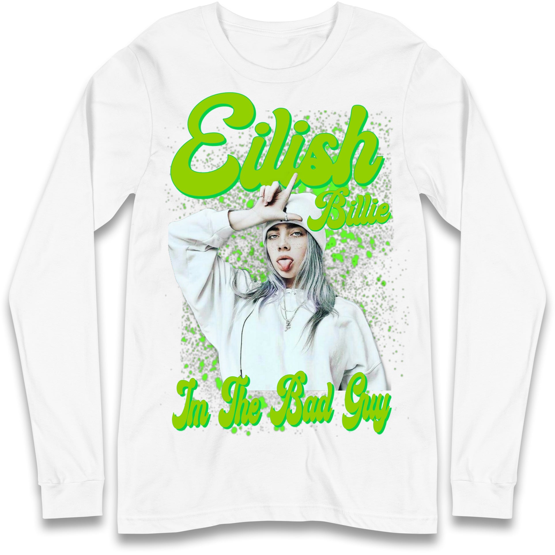 Billie Eilish Long Sleeve Jersey
