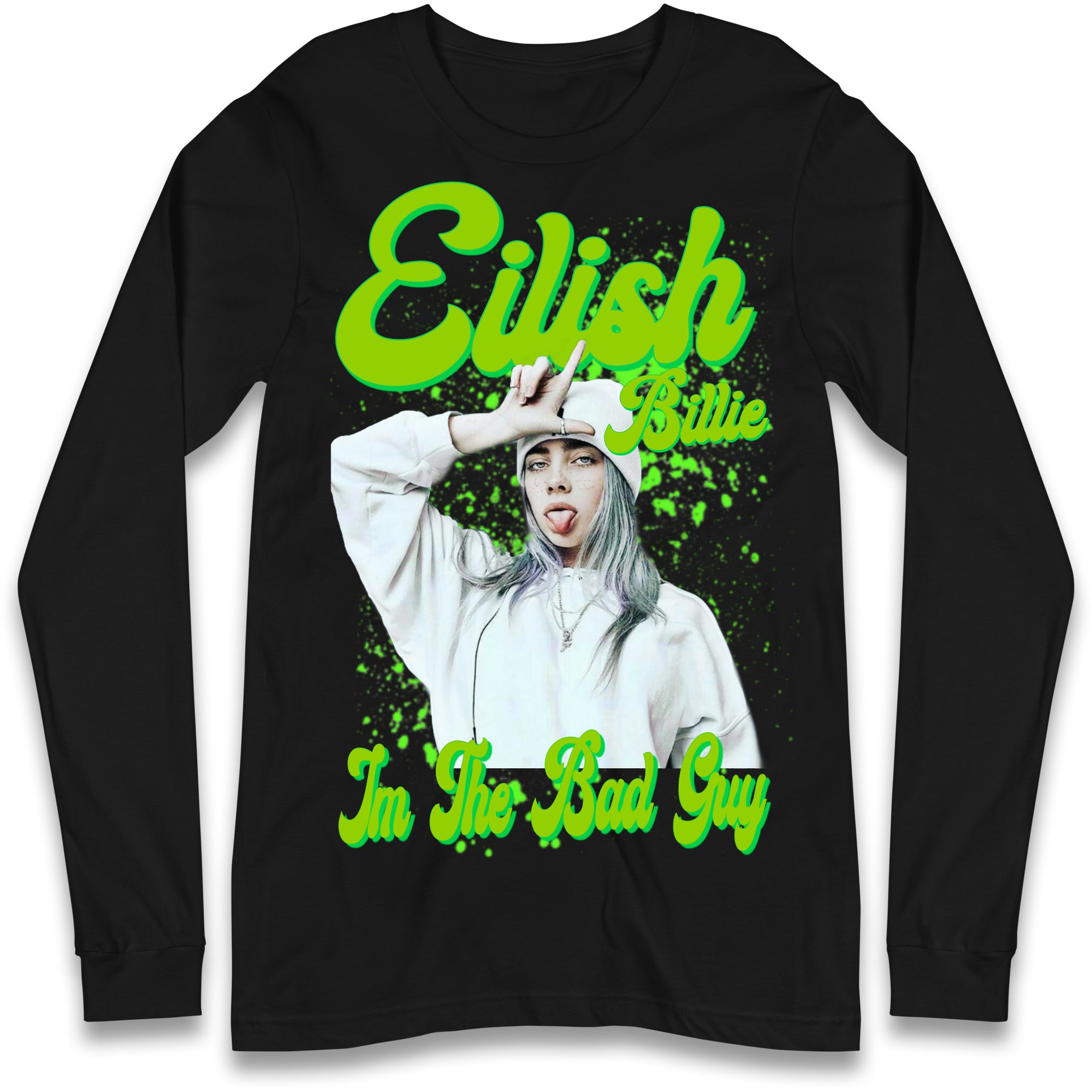Billie Eilish Long Sleeve Jersey