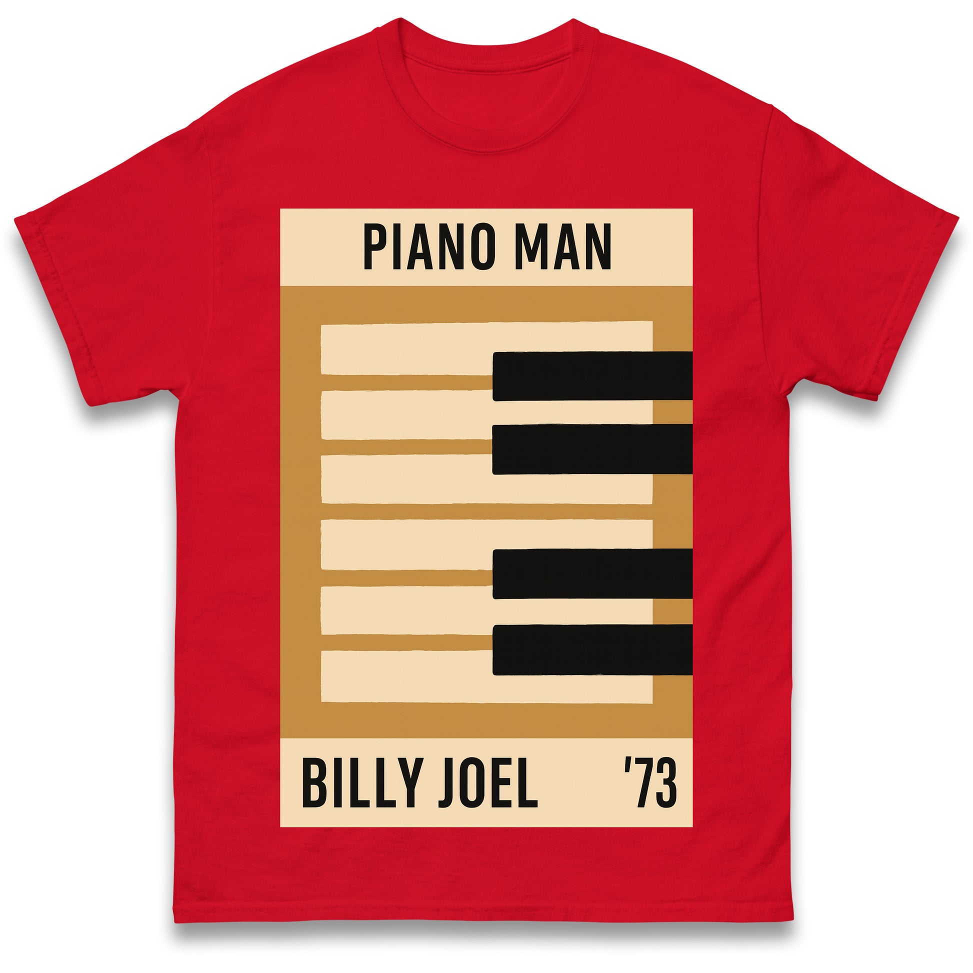 Billy Joel Piano Man T Shirt