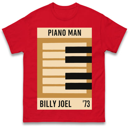 Billy Joel Piano Man T Shirt