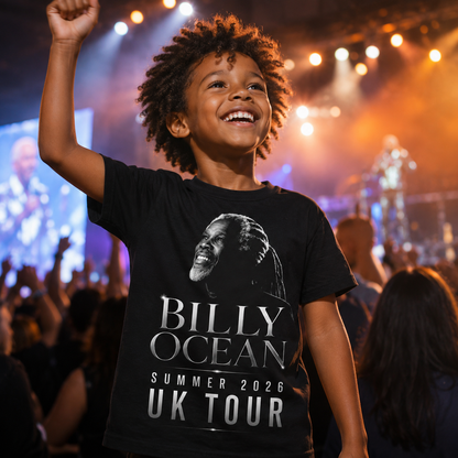 Billy Ocean Summer 2026 UK Tour T Shirt