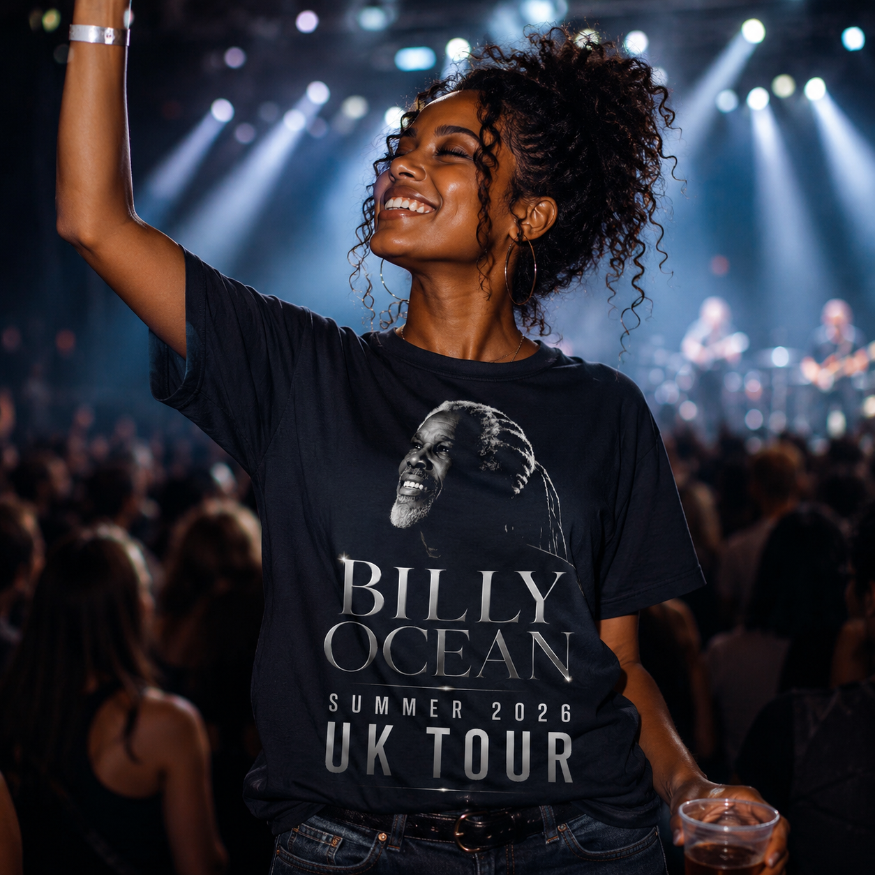 Billy Ocean Summer 2026 UK Tour T Shirt