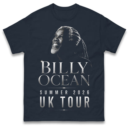Billy Ocean Summer 2026 UK Tour T Shirt