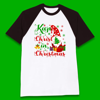 baseball christmas shirt