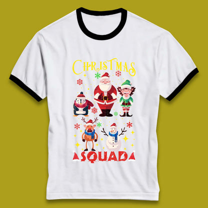 Christmas Squad Ringer T-Shirt