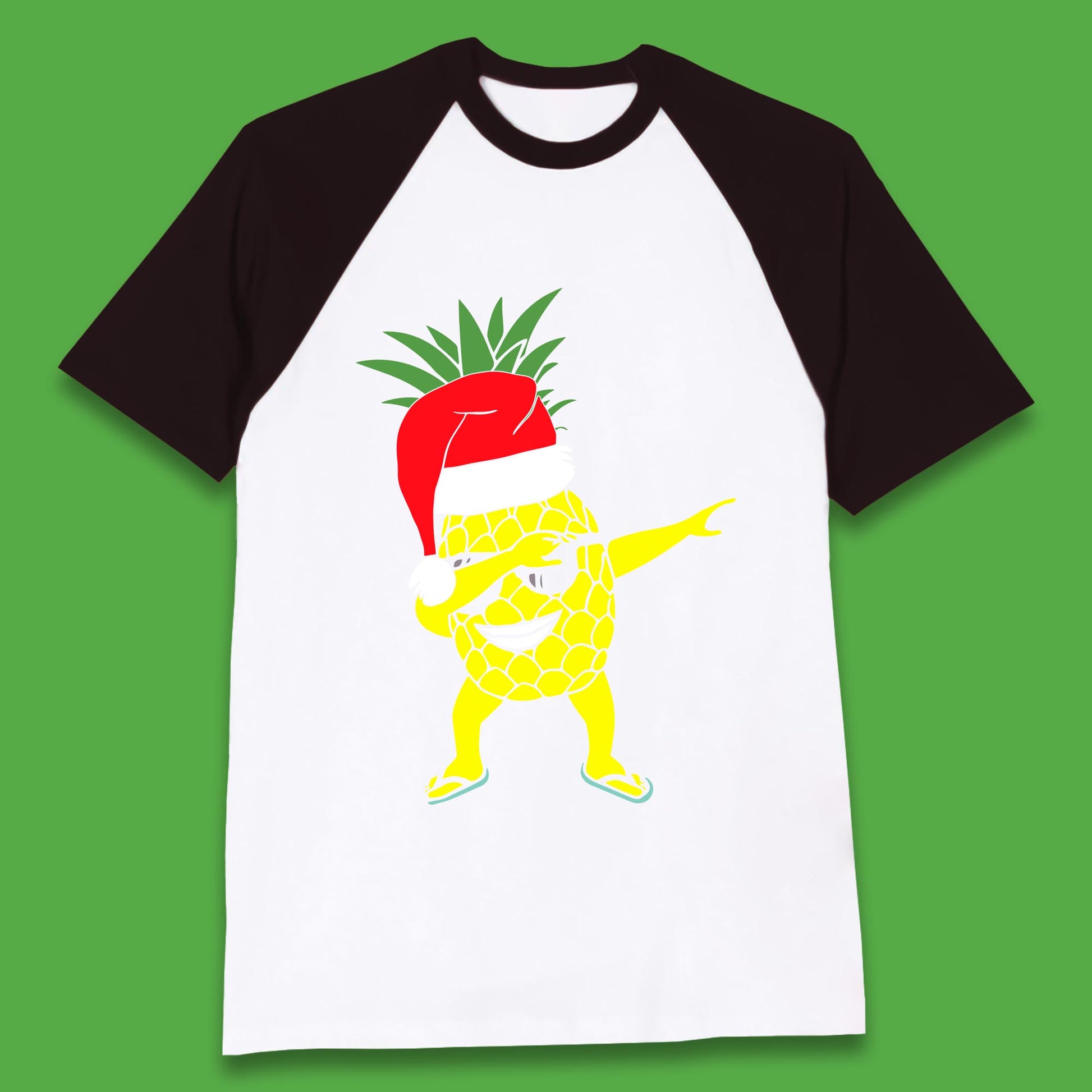 dabbing pineapple baseball t shirt