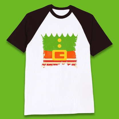 christmas santa claus dress baseball t shirt