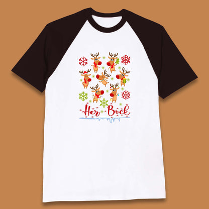 rudolph reindeers baseball t shirt