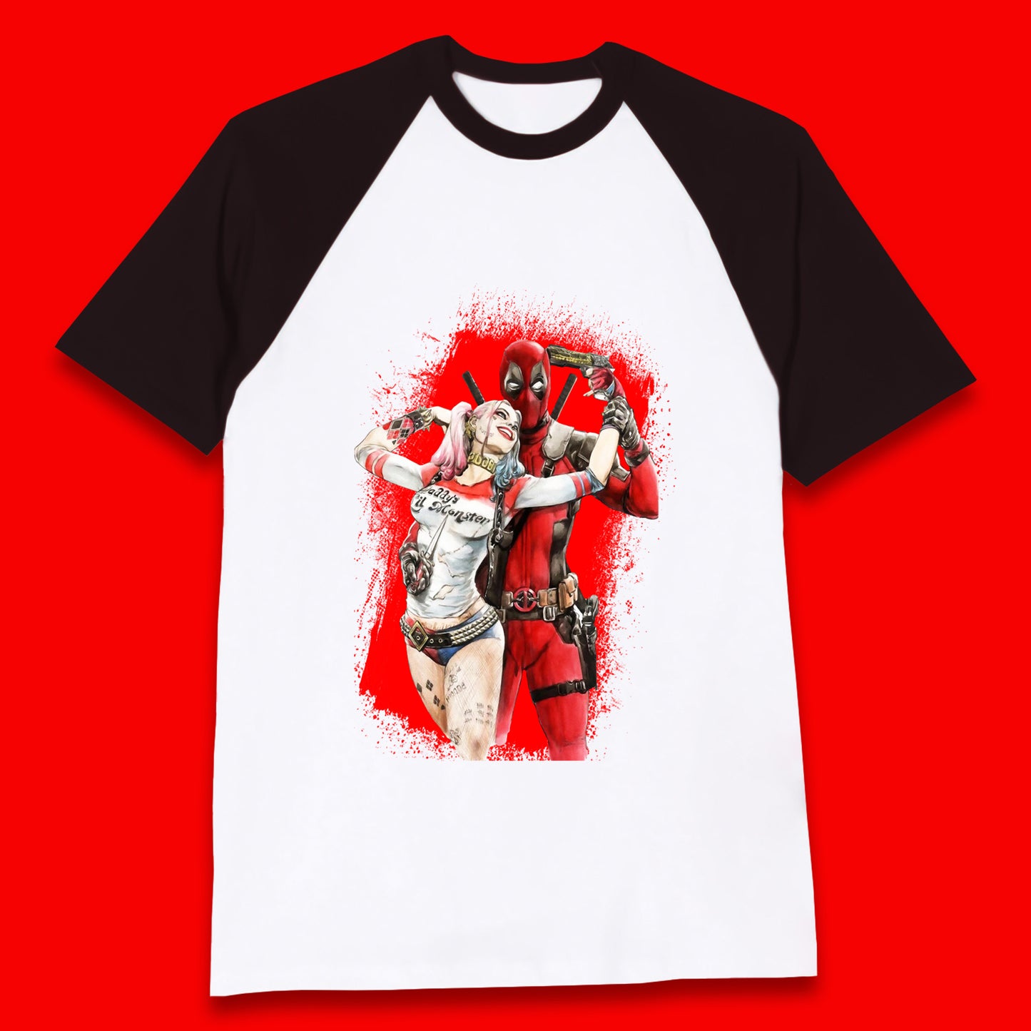 Harley Quinn Baseball Shirt