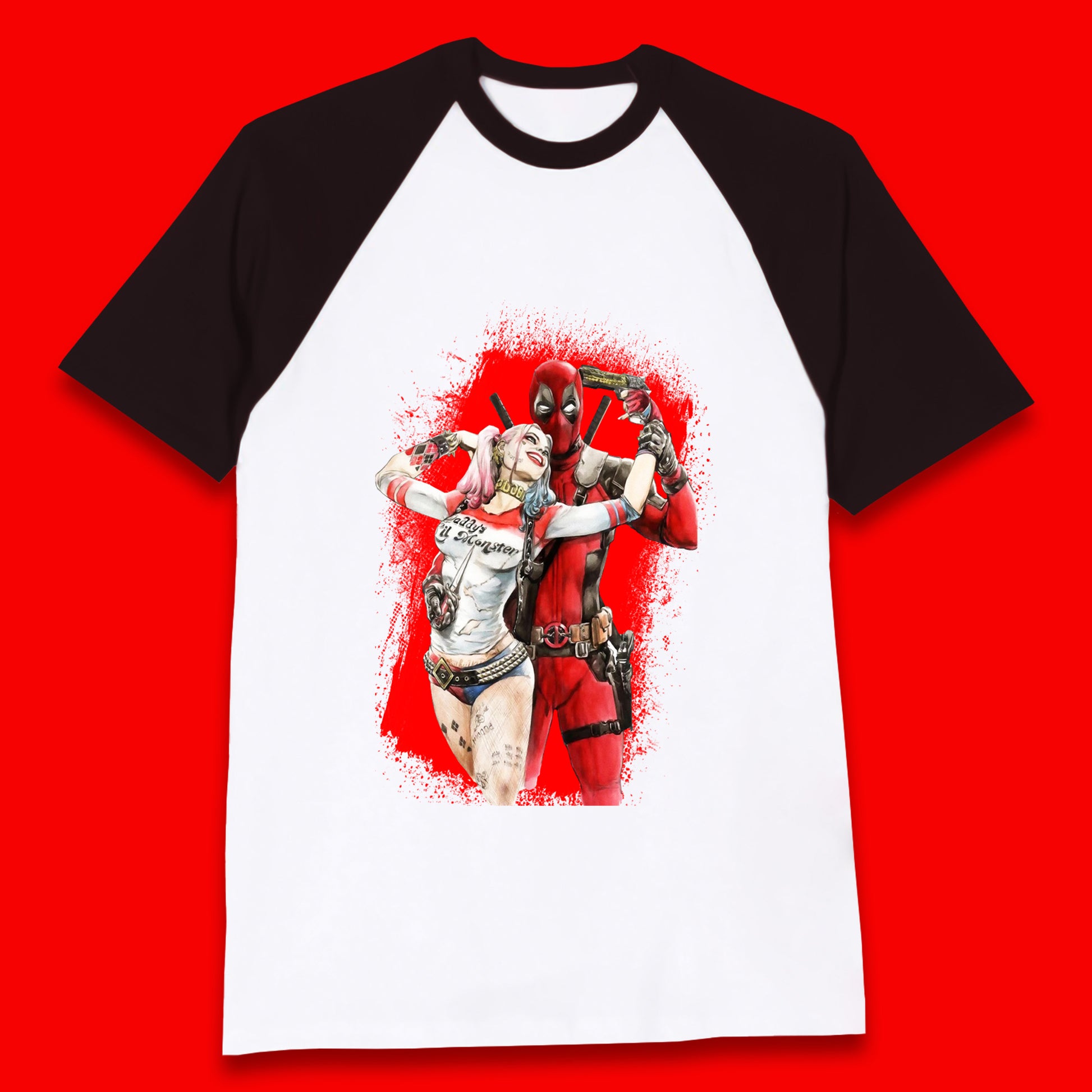Harley Quinn Baseball Shirt