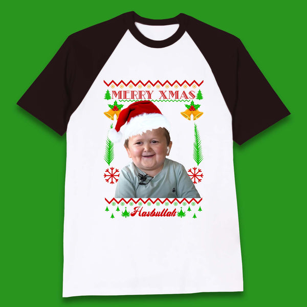 Merry Xmas Hasbullah Christmas Baseball T-Shirt