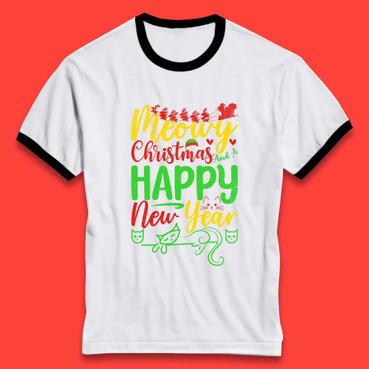 meowy christmas t shirt