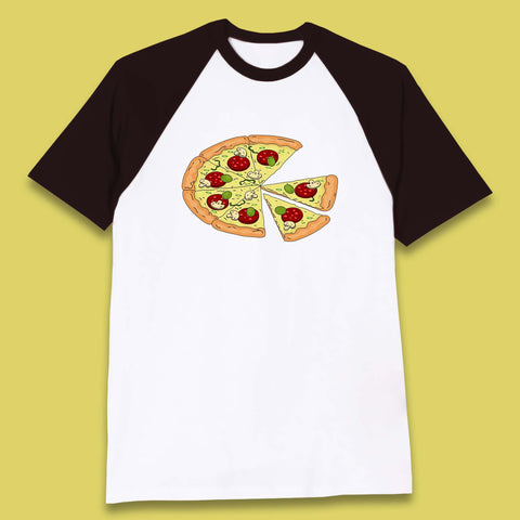 Italian Pizza Pizzaologist Pizza Lover Pizza Holic Pizza Addict Baseball T Shirt