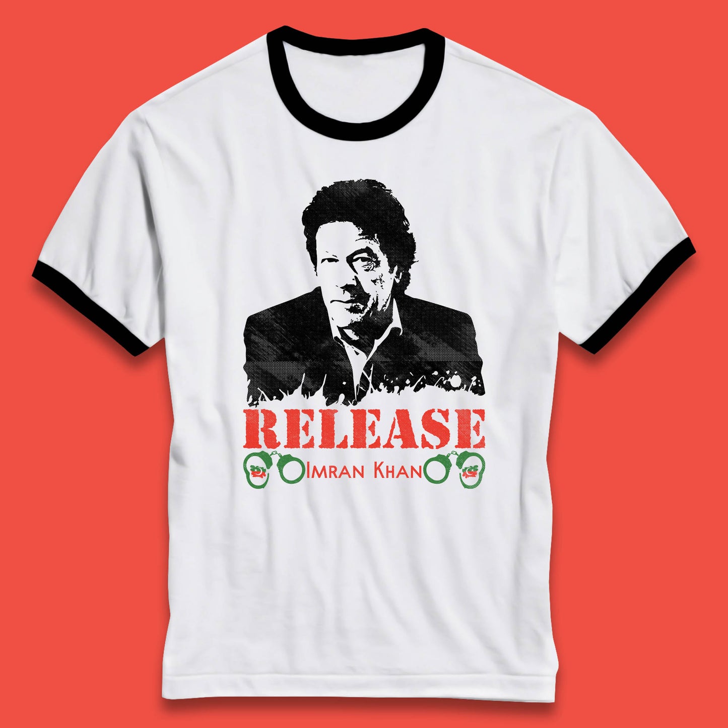 Release Imran Khan Prisoner No 804 Behind You Skipper Stand With Imran Khan Pakistan Pride Of Nation Ringer T Shirt