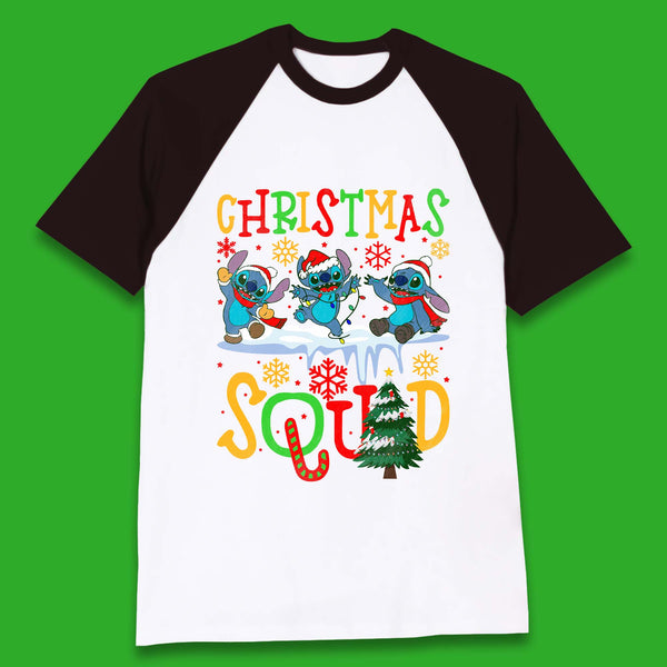 Christmas Stitch Squad Baseball T-Shirt