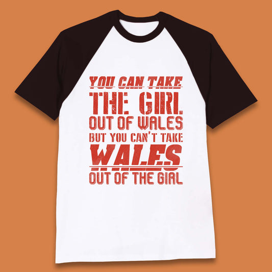 The Girl Out Of Wales Baseball T-Shirt